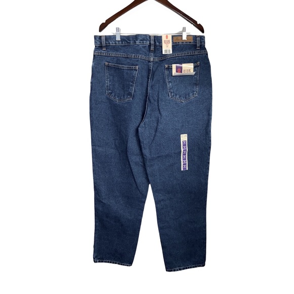 Vintage Bill Blass Dark Wash Easy Fit Mom Jeans - Picture 4 of 10